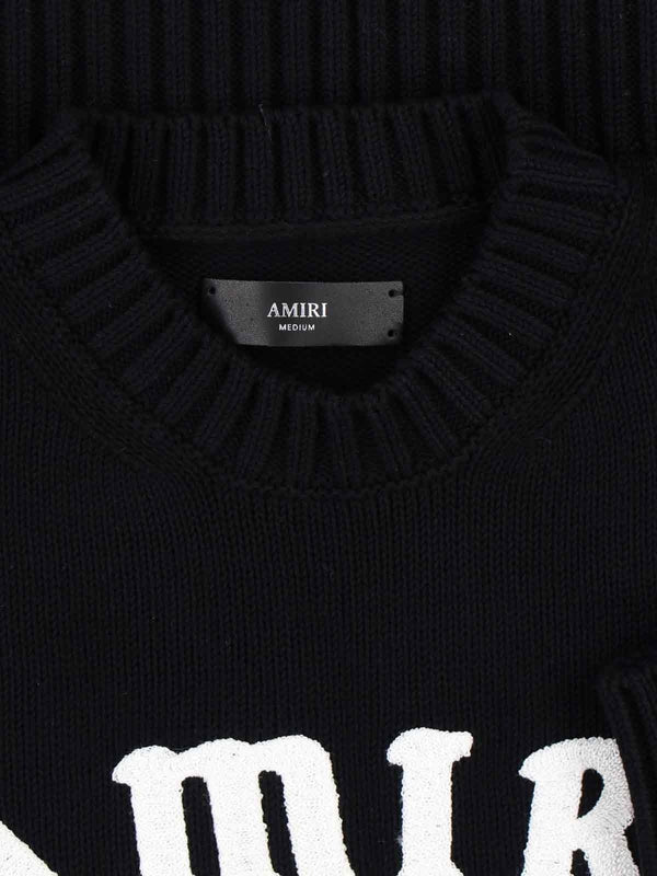 Amiri Black Knitted
