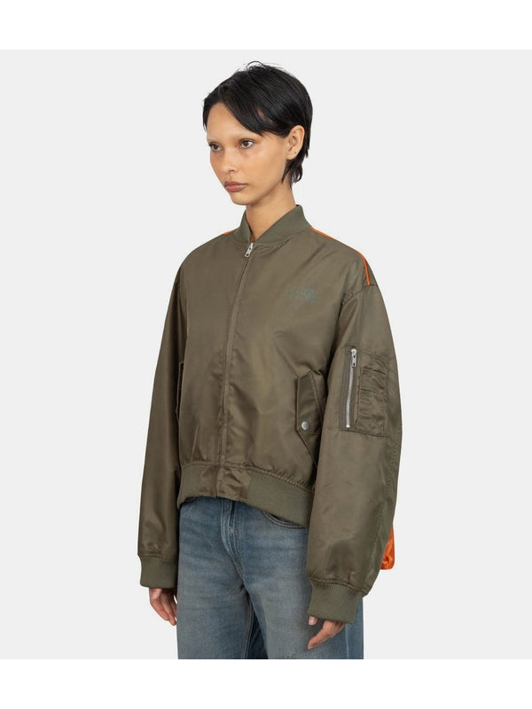 Mm6 Maison Margiela Khaki Bomber
