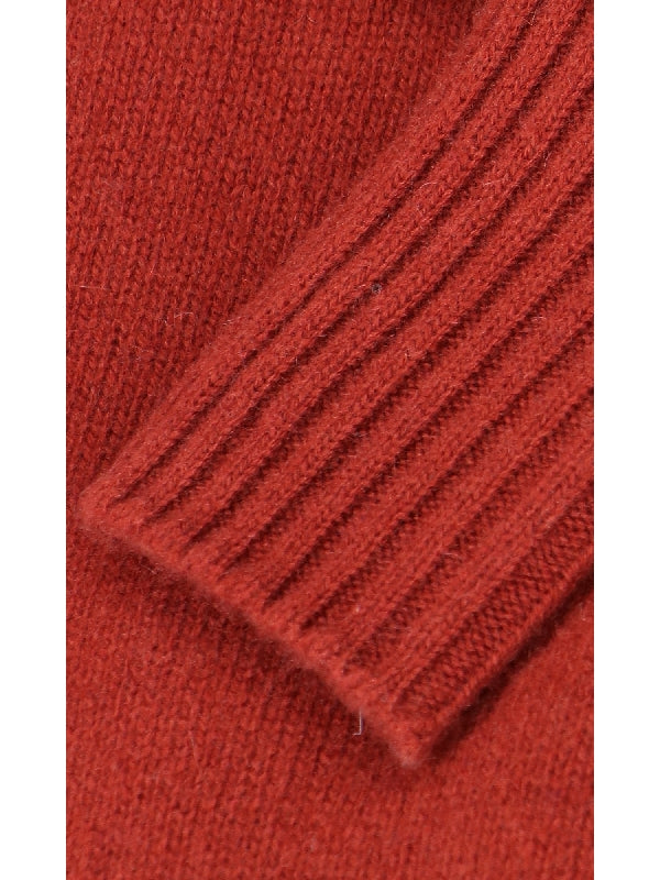 Crew Neck Cashmere Knit