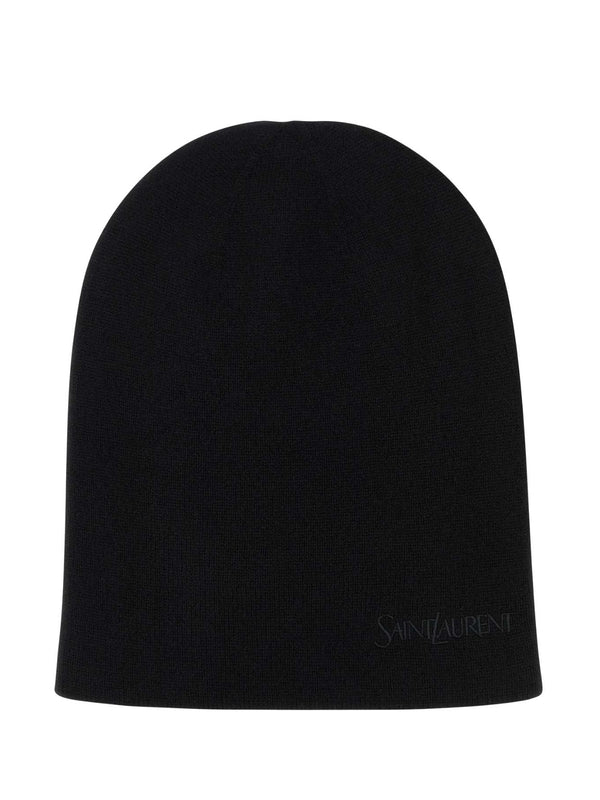 Logo Embroidery Cashmere Beanie