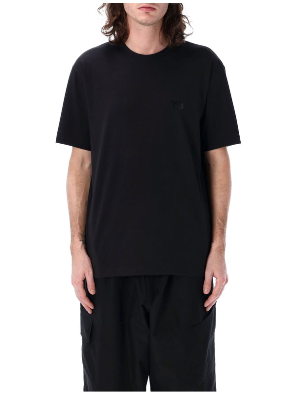 Y3 Black Short Sleeve T-Shirt