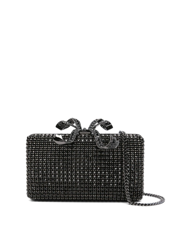 Bow Detail Chain Shoulder Bag