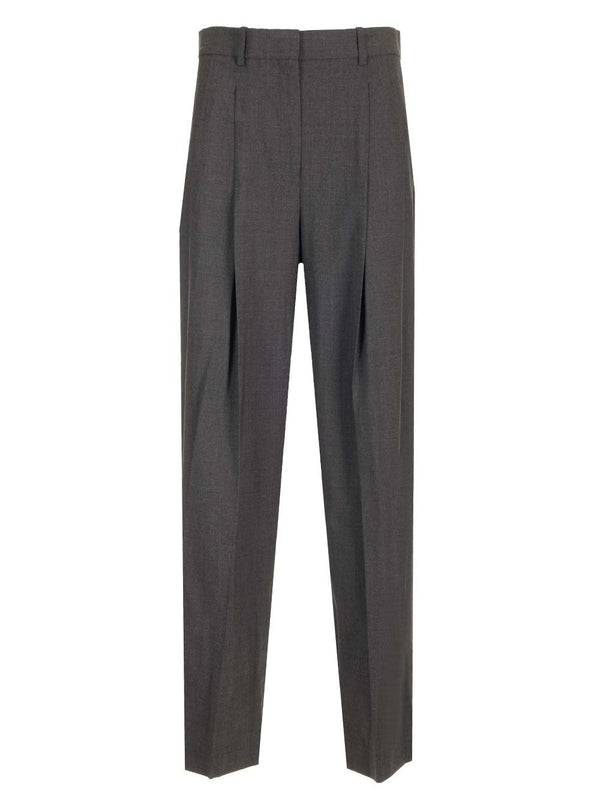 Double Pleated Tailored Pants