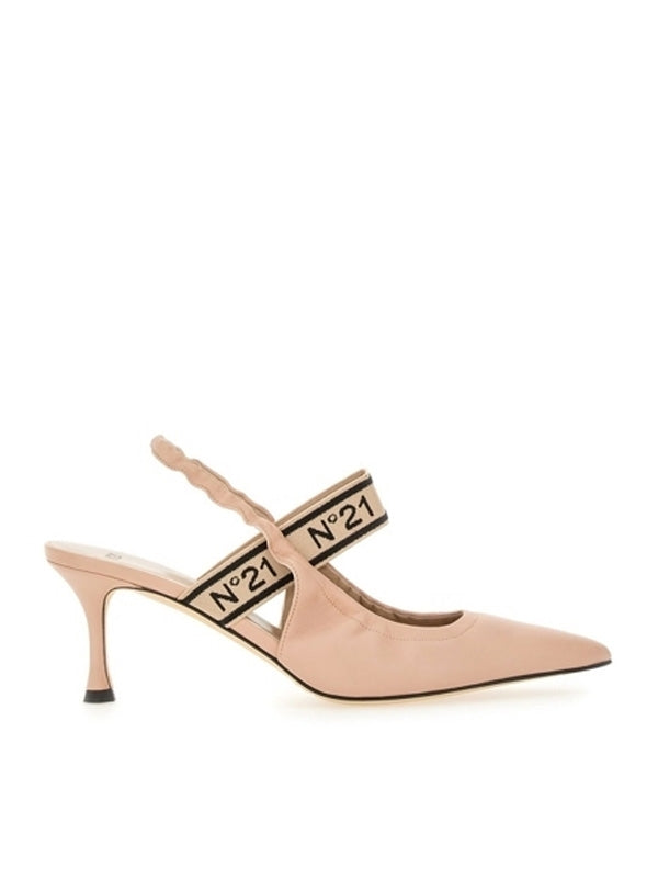 SLINGBACK WITH LOGO Slingback Heels