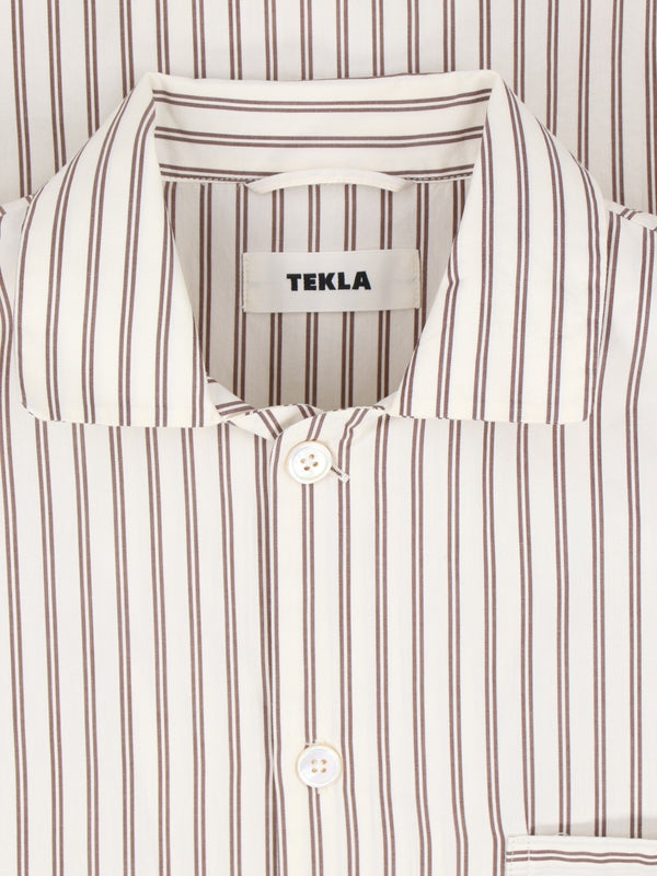 Striped Cotton Pajama Shirt