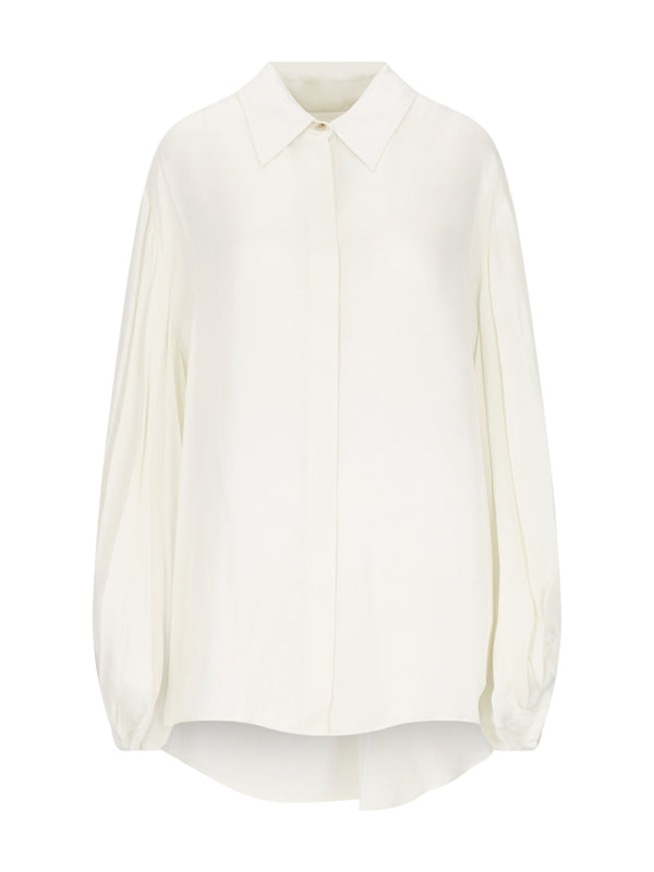 Pleats Sleeve Shirt