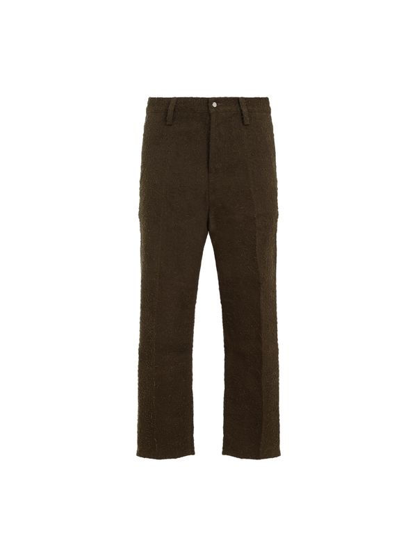 Boucle Cotton Tailored Pants