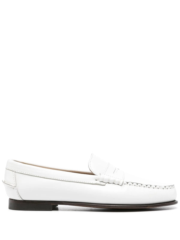 Sebago White Loafers