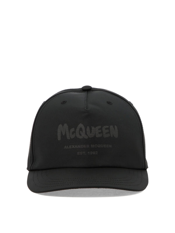 Alexander Mcqueen Black Cap