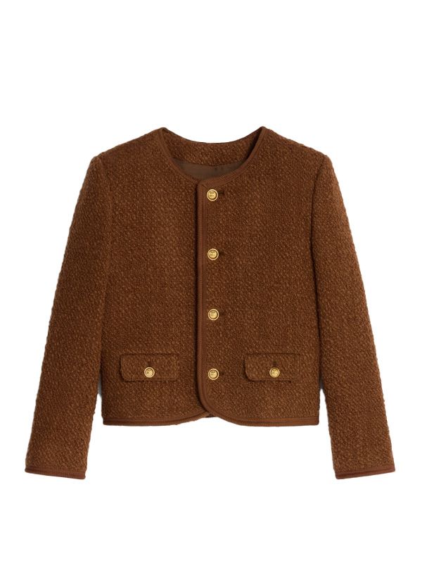 Chelsea Wool Mohair Tweed Jacket