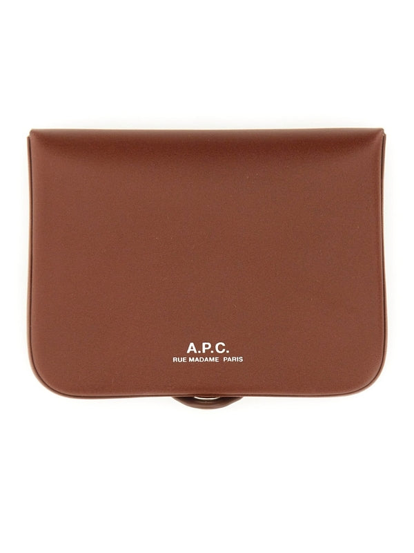 A.P.C. Brown Wallets
