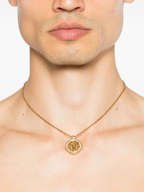 Medusa Logo Chain Necklace