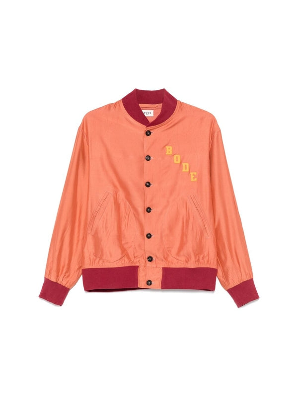 Rally Logo Viscose Bomber Jacket