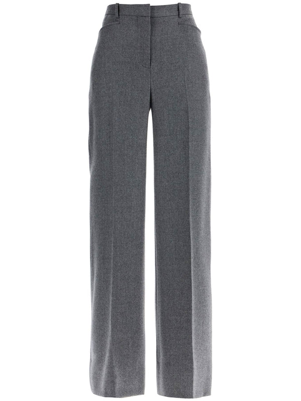 Wide Wool Tailored Pants