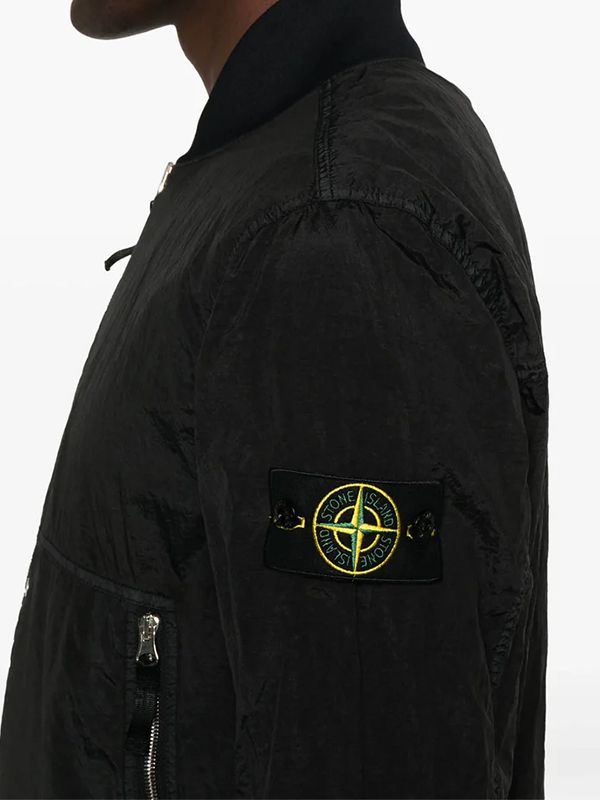 Wappen Patch Econyl Black Jacket