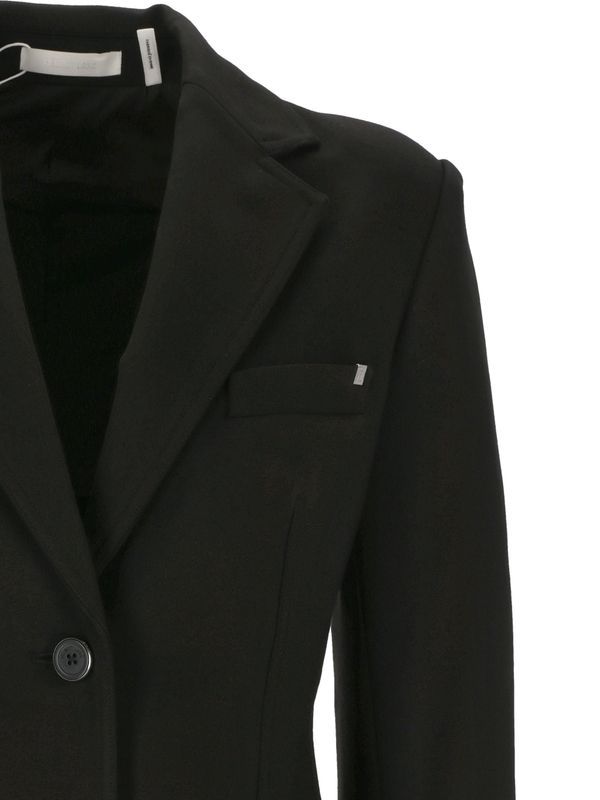 Zip-Up Detail Single Tailored Jacket