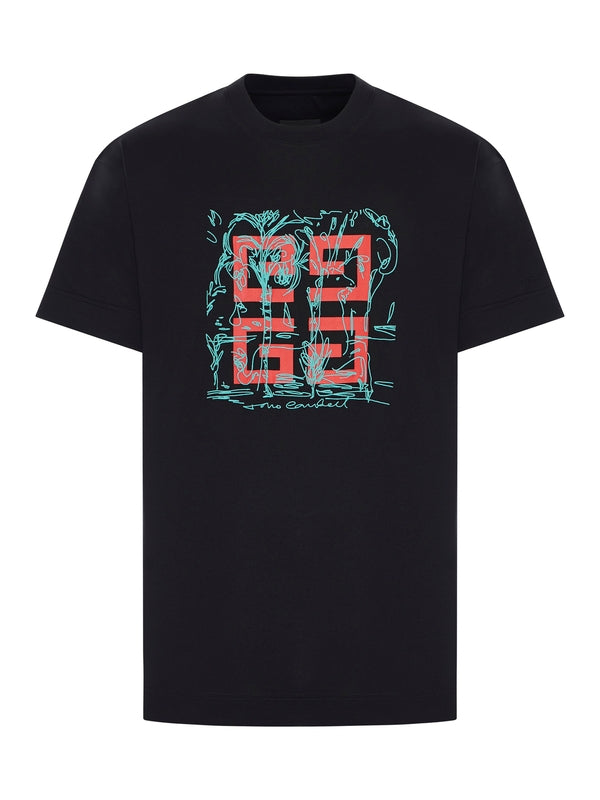 4g Logo Printing Short Sleeve
  T-Shirt