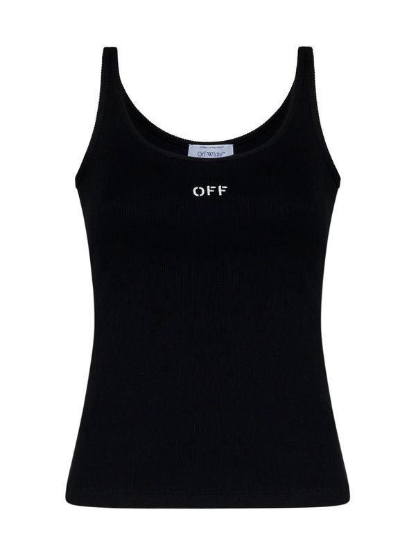 Stamp Logo Sleeveless Top