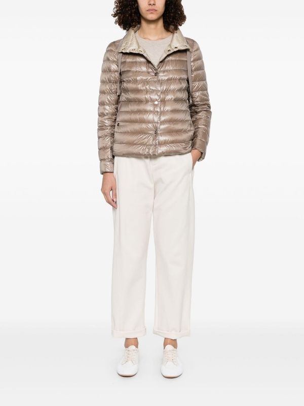 Reversible
  Drawstring High Neck Padding