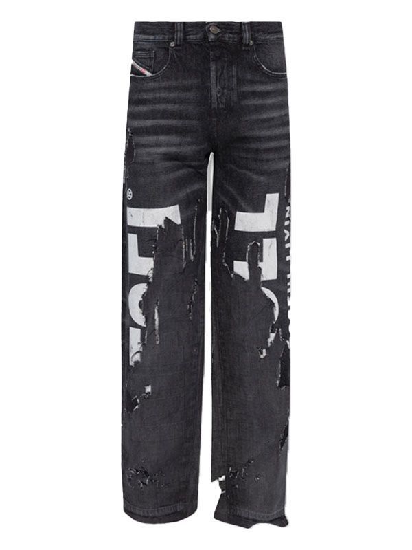 2010 Black Denim Pants