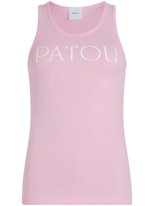 PATOU Top Pink Sleeveless