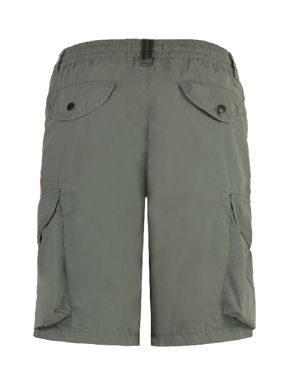 Logo Strap Nylon Bermuda Shorts