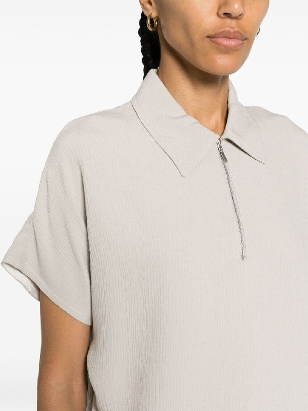 Roxy Half Zip-Up Neck Polo Shirt