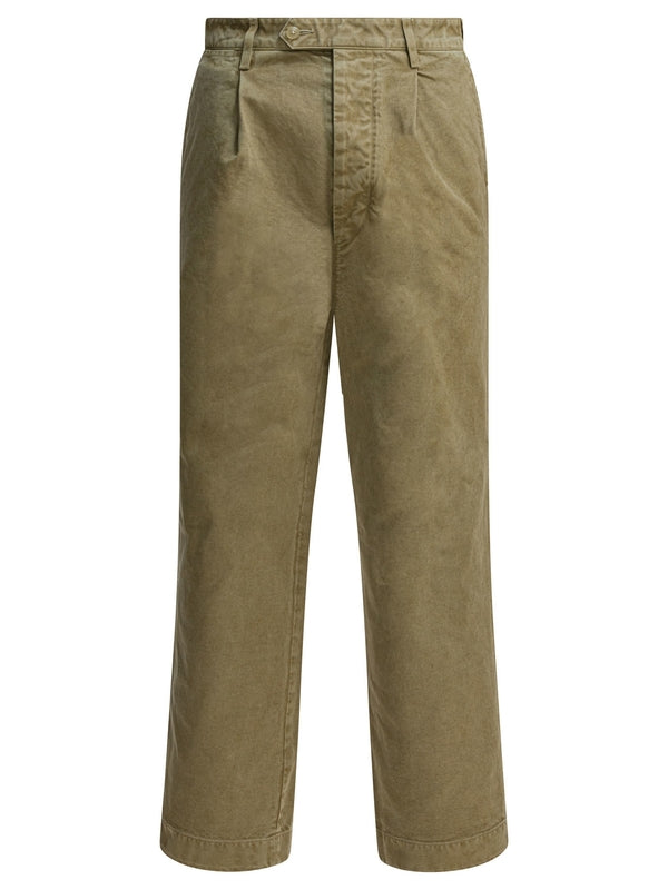 Auralee Beige Trousers