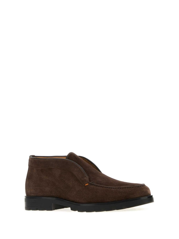 Santoni Brown Desert Boots