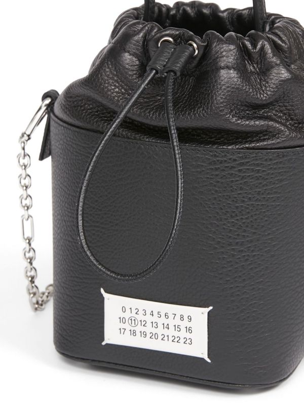 5ac Number Logo Leather
  Crossbody Bag