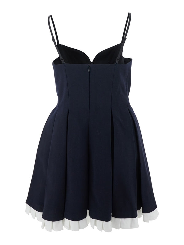 Chouchoutong Black Mini Dress