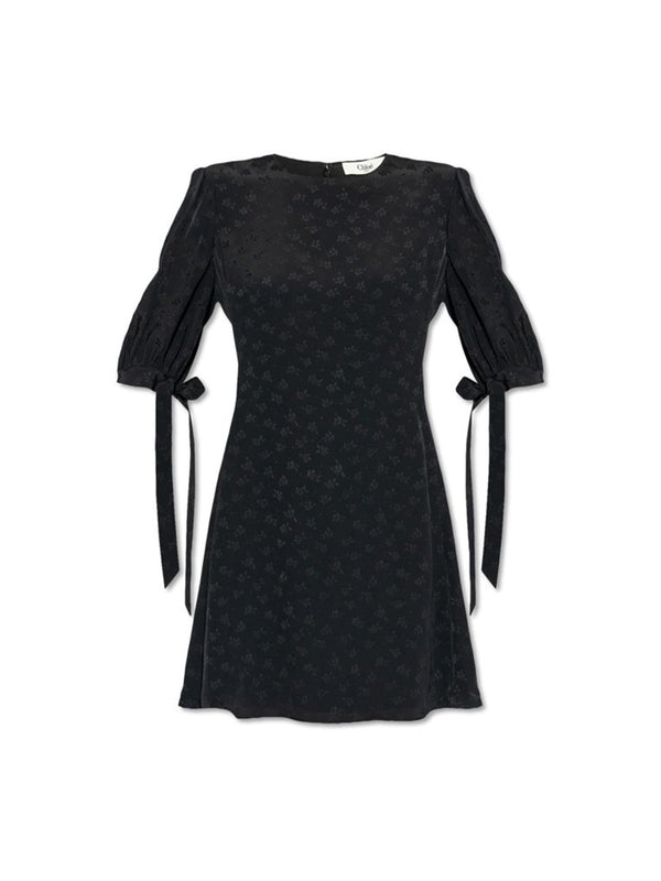 Bow Detail Mini Dress