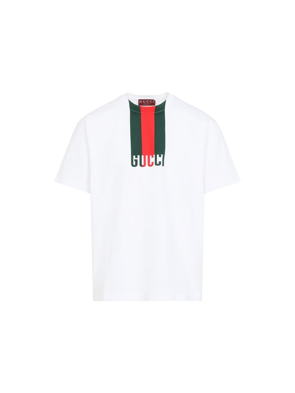 Web Logo Cotton Short Sleeve T Shirt