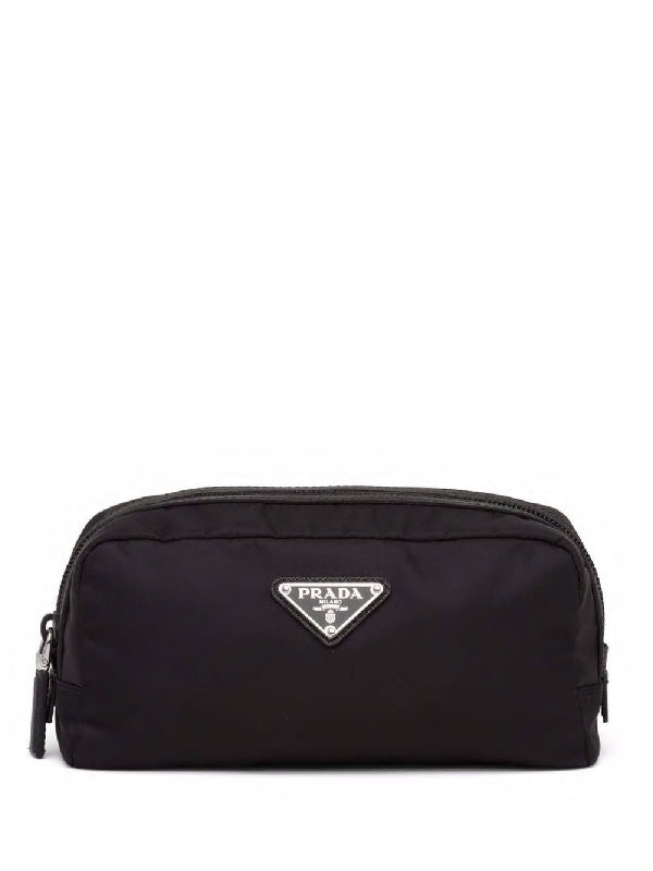 Triangle Logo Re-Nylon Pouch
  Case