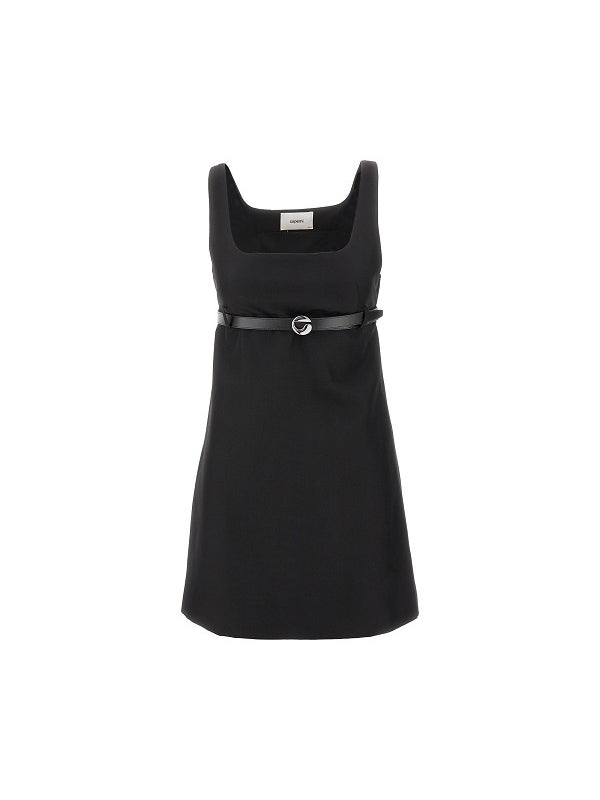 Coperni Black Mini Dress