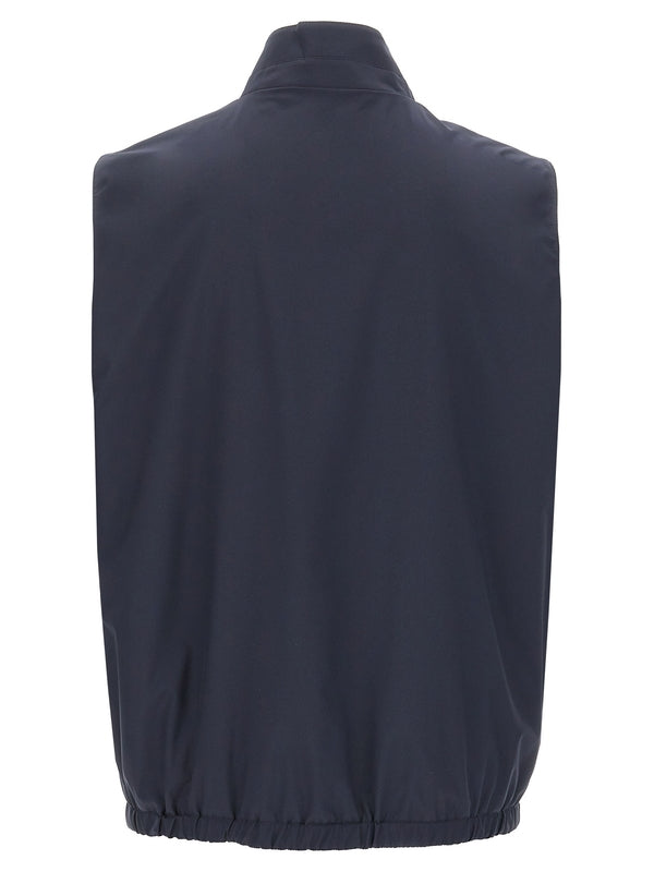 Reversible
  High-Neck Vest