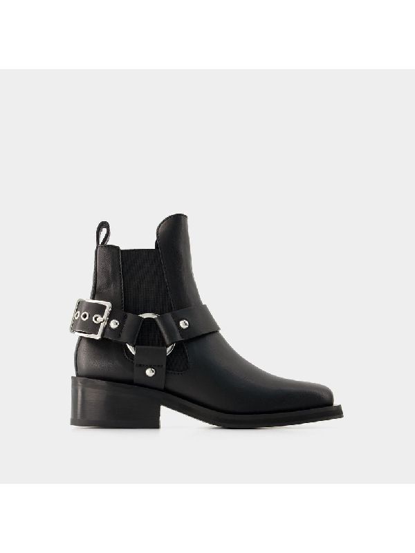 Biker Chelsea Ankle Boots