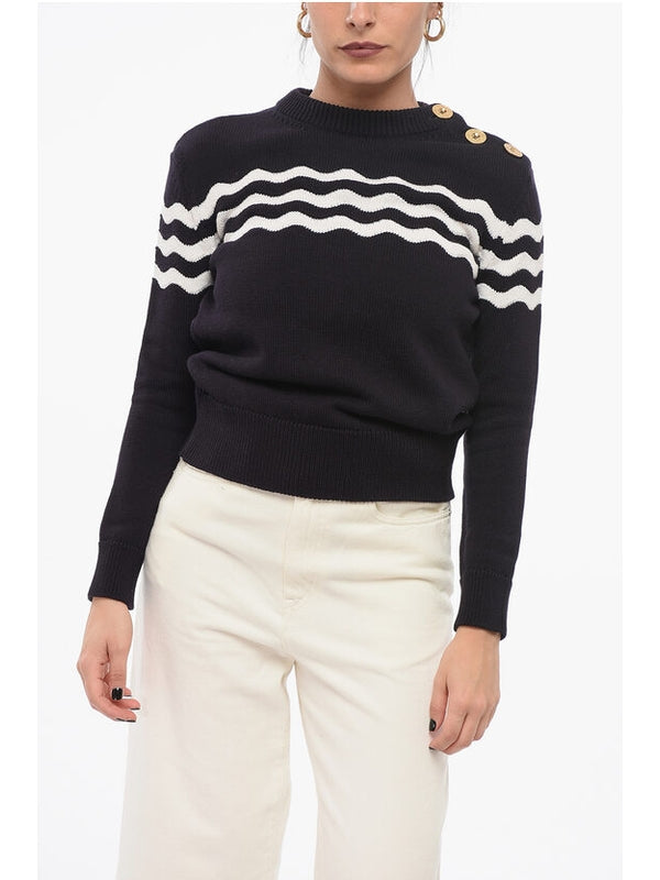 Patou Navy Knit