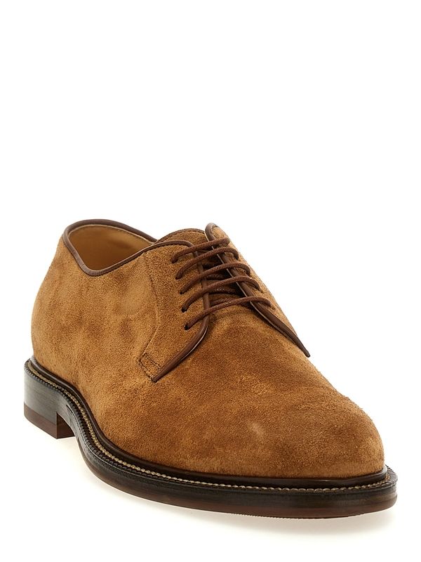 Suede Lace-up
  Derby Shoes