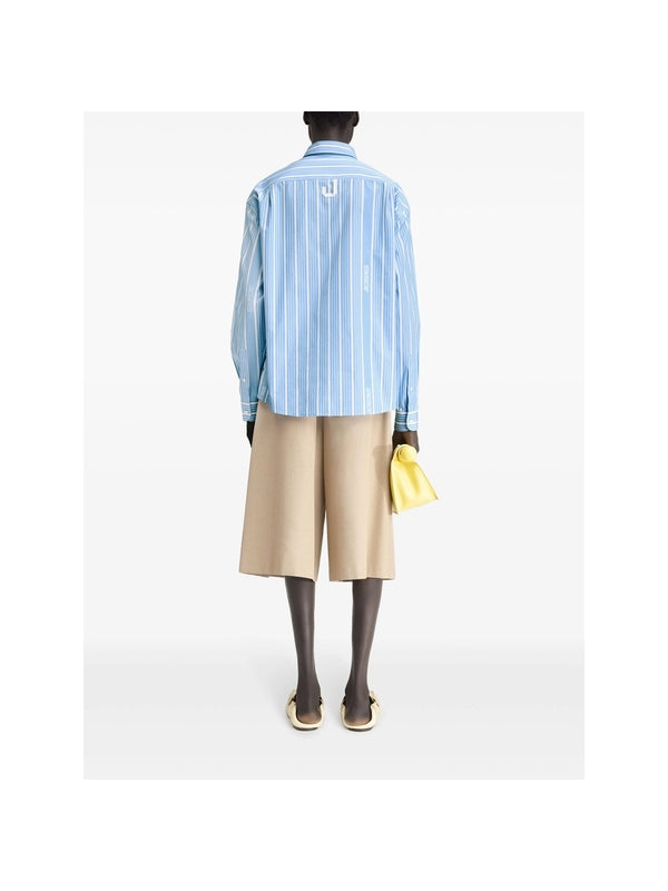 Simon Logo Stripe Shirt