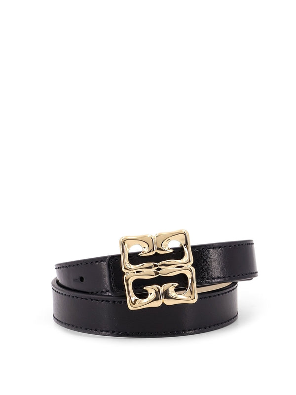 4g Buckle Leather Belt