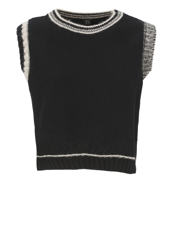 Y'S Black Knitted