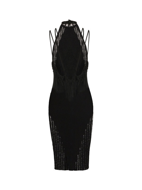 Andreaadamo Black Midi Dress