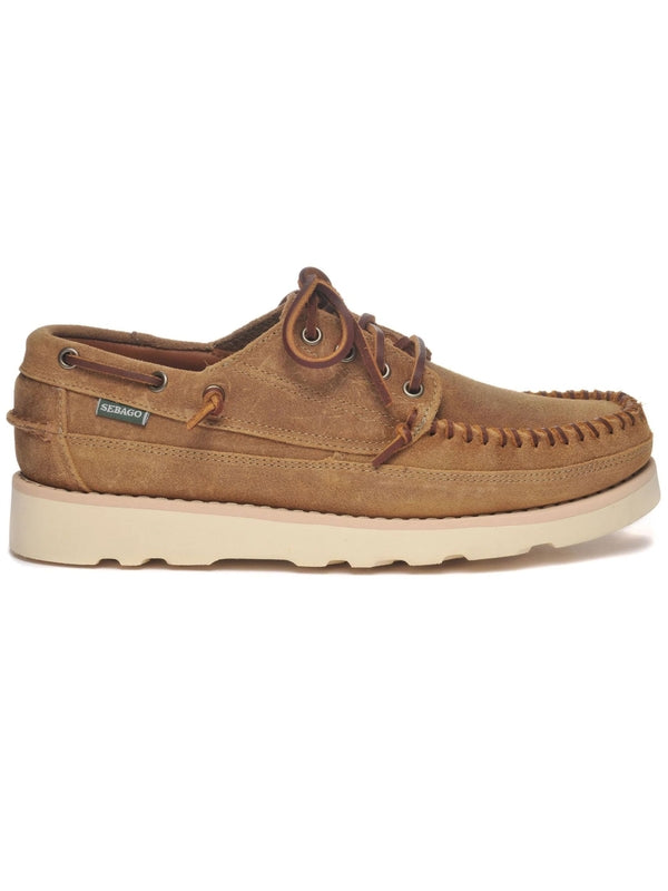 Sebago Beige Boat Shoes