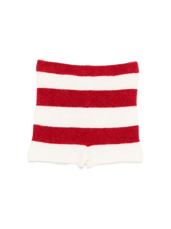 Fiorucci White Red Shorts