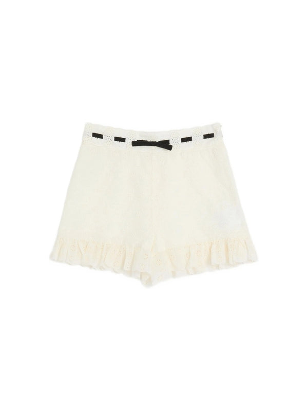Valentino White Shorts