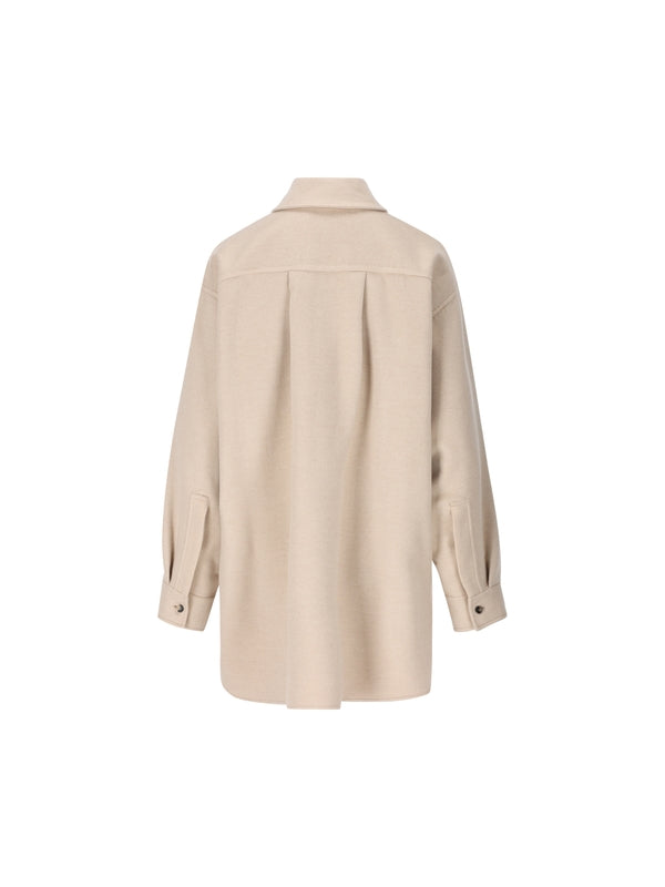 Cashmere Wool Overshirt