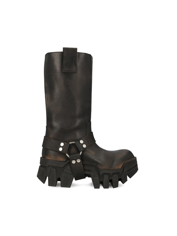 Bulldozer Harness High Boots