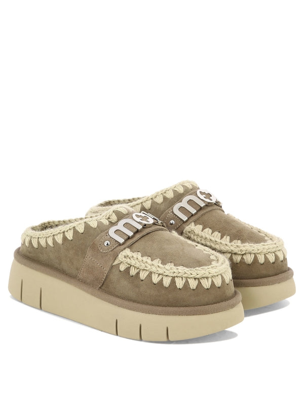 "Bounce Clog Metal Logo" slippers Bloafer