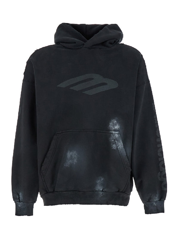 3B Stencil Logo Hoodies